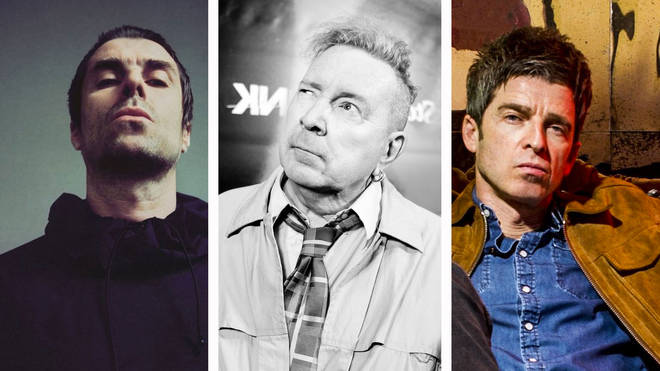 Liam Gallagher, John Lydon, Noel Gallagher